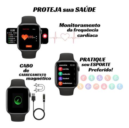 Relogio inteligente Smartwatch S8 PRO Pro recebe ligação - E_IDEIAS ONLINE