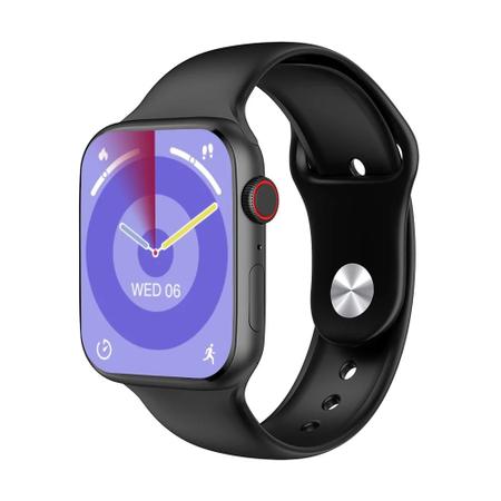 Imagem de Relógio Inteligente Smartwatch Troca Foto Pelo Celular Faz Ligação Acesso a Redes Sociais Esporte