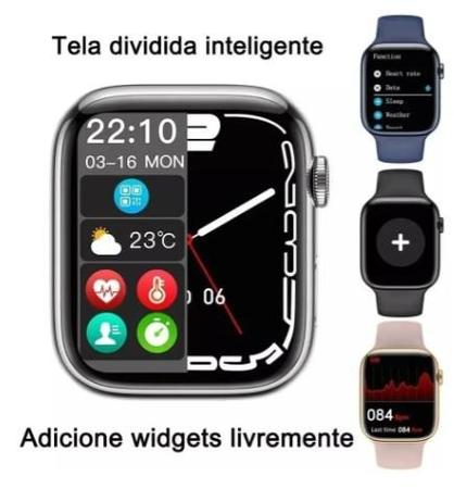 Relógio Smartwatch W28 Pro Série 8 Branco Booglee - Booglee - eletrônicos  para facilitar seu cotidiano e bem-estar