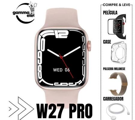 Relógio Smartwatch 2023 Watch 8 Pro 45mm C/ Nfc Rose - Mike - Smartwatch e  Acessórios - Magazine Luiza