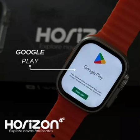 Imagem de Relógio Inteligente Smartwatch Wearzone Horizon 4g Bluetootth Chip Android Wifi