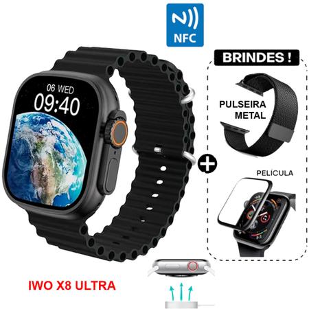 Relógio Smartwatch X8 ULTRA W68 – RÉPLICA APPLE WATCH ULTRA