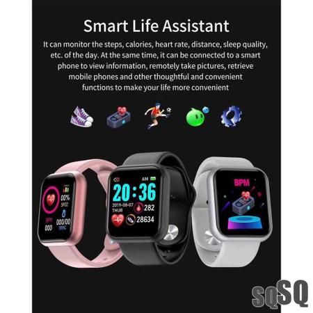Relógio Inteligente com app. FitPro Foto na Tela Relógio Inteligente Cor:  PRETO - SMRT - Smartwatch e Acessórios - Magazine Luiza