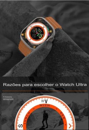 Imagem de Relogio Inteligente Ultra 9 Smartwatch U9 Bluetooth Lançamento Masculino Feminino Pulseira Oceano
