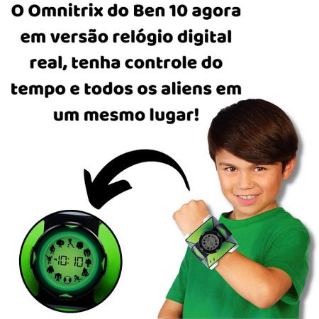 Ben 10 Relógio Digital Alien Omnitrix - Sunny 1799 em Promoção na