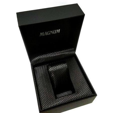 Pulseira Relogio Tipo Magnum Couro Liso Marrom 20 Mm no Shoptime