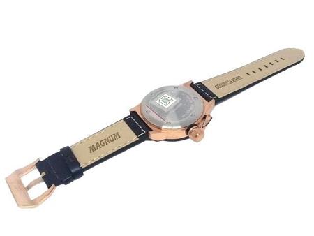 Relógio Magnum Sports MA34843P Quartz Pulseira de Couro Marrom em