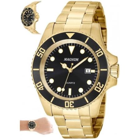 Imagem de Relógio Magnum  Dourado  Quartz  MA33068U