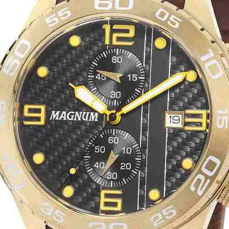 Relógio magnum masculino cronógrafo dourado ma34398p - Relógio Masculino -  Magazine Luiza