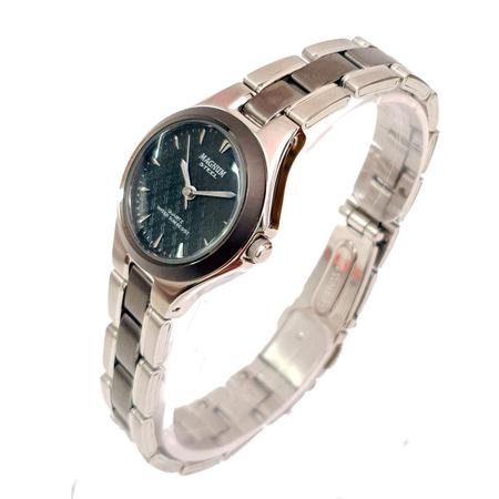 Relógio Magnum Feminino Ref: Ma28752t Clássico Mini Prateado Prata