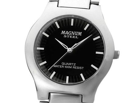 Relógio Magnum Masculino Ref: Ma20527F Clássico Preteado
