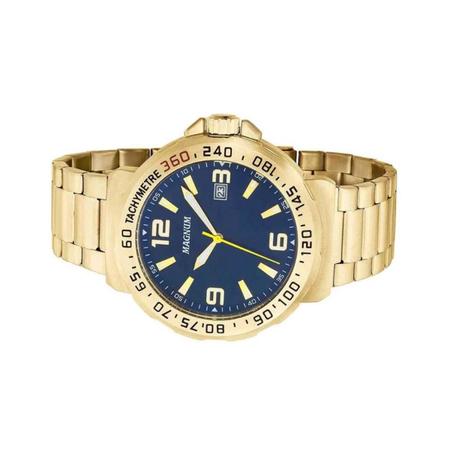 Relógio Masculino Magnum Dourado MA35020A