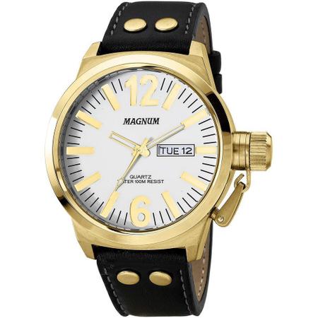 Relógio Magnum Masculino Analógico Militar Esportivo Pulseira de