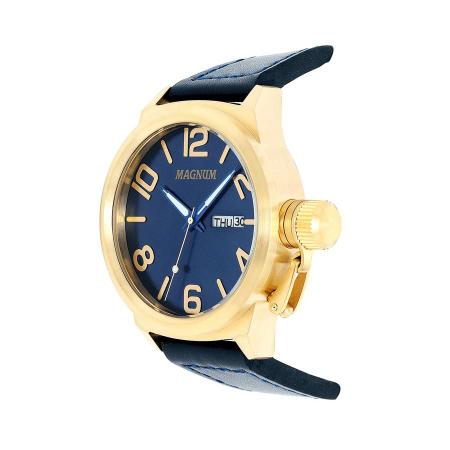 Relógio Magnum Masculino Ref: Ma33059a Casual Dourado