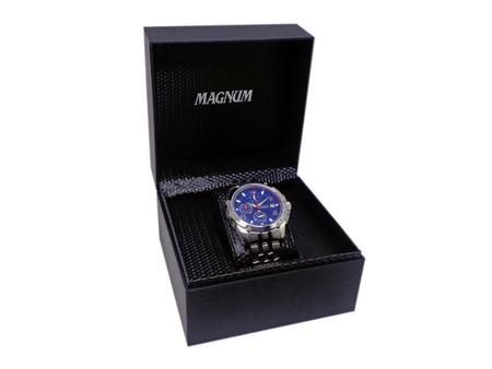 Relógio Magnum Masculino Chronograph Pulseira De Aço