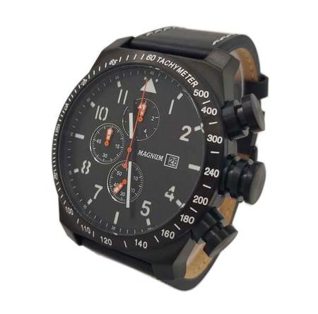 Relógio Magnum Masculino Sports MA33657P Chronograph Preto