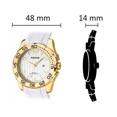 Relógio Magnum original c/ embalagem individual 235223
