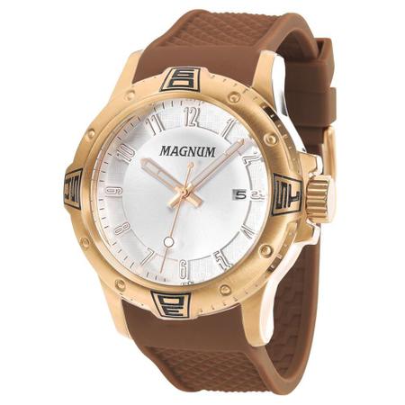 Relógio Masculino Magnum Dourado MA34781L