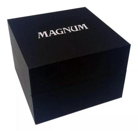 Relógio Magnum Masculino Prata Preto Ma33013t Original em Promoção na  Americanas