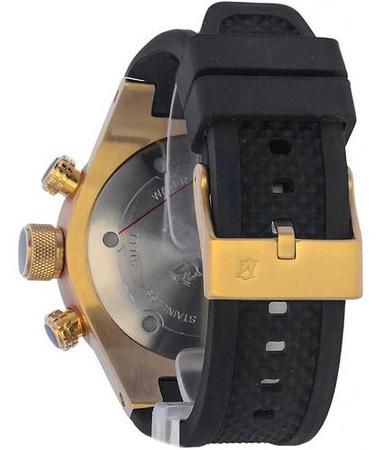 Relógio magnum masculino - ma34012p - dourado com pulseira de