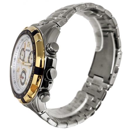 Relógio Magnum Steel Masculino MA32185S Pulseira Aço Prata Multifunção