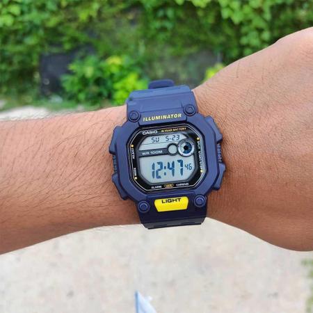 Imagem de Relógio Masculino Casio Digital W-737H-2AVDF-SC Azul