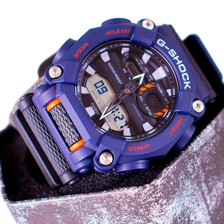 Imagem de Relógio Masculino Casio G-Shock Anadigi Azul GA-900-2ADR