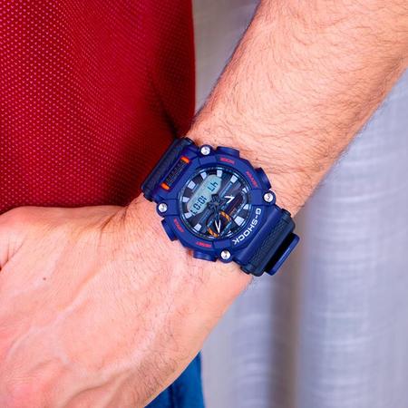 Imagem de Relógio Masculino Casio G-Shock Anadigi Azul GA-900-2ADR