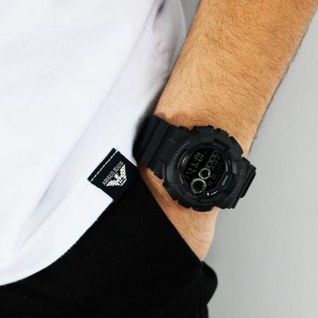 Imagem de Relógio Masculino Casio G-Shock Digital Preto GD-100-1BDR