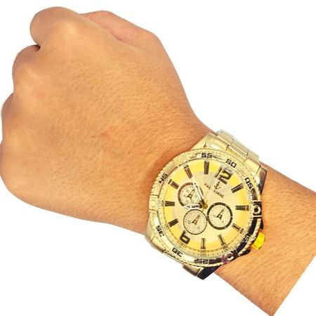 Imagem de Relógio Masculino Clássico Luxo À Prova D'água PLJ