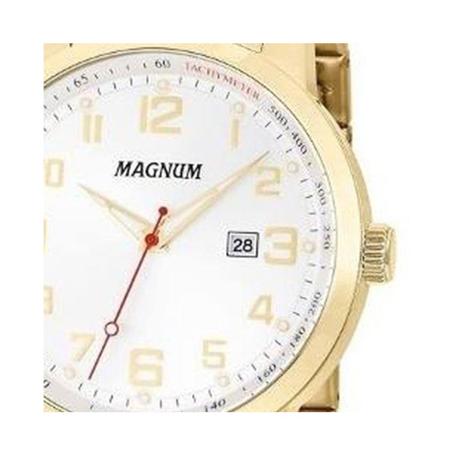 Relógio Magnum Masculino Original Dourado 2 Anos Garantia - Relógio  Masculino - Magazine Luiza