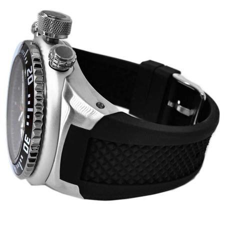 Relógio Masculino Extra Grande Pulseira de Silicone Magnum MA34012Y