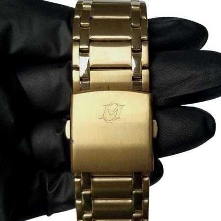 Relógio Masculino Magnum Automático MA33862A Dourado no Shoptime