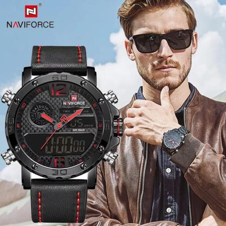 Naviforce relogio shop masculino