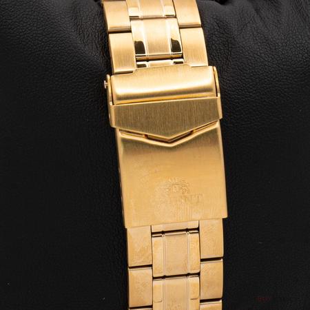 Imagem de Relógio Masculino Orient Automático Dourado Social Original Prova D'água Garantia 1 ano 469GP057FP1KX