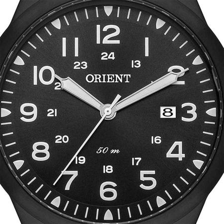 Imagem de Relógio Masculino Orient Pulseira Aço Black MPSS1028 P2PX