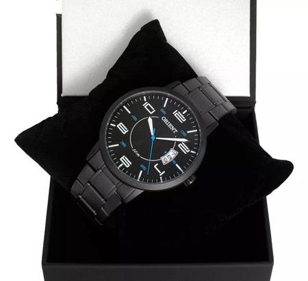 Imagem de Relógio Masculino Orient Pulseira Aço Black MPSS1029 P2PX