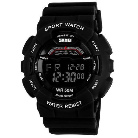Rel gio Masculino Skmei Digital 1012 Preto Rel gio Masculino