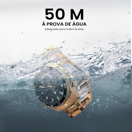 Imagem de Relógio Masculino Technos Dourado Ts Digiana Cronógrafo Original Prova D'água Garantia 1 ano BJK626AB1D