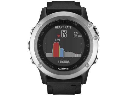 Imagem de Relógio Monitor Cardíaco Garmin Fenix Saphira HR