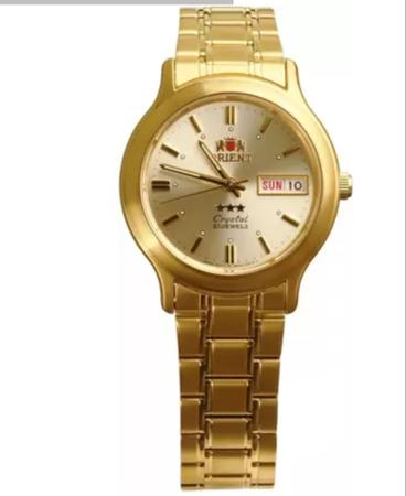 Imagem de Relógio Orient Automático Feminino Dourado