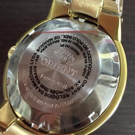 Imagem de Relógio orient Automático Feminino  F49GG024L Dourado