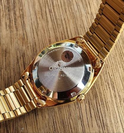 Imagem de Relógio Orient Automático Masculino Dourado