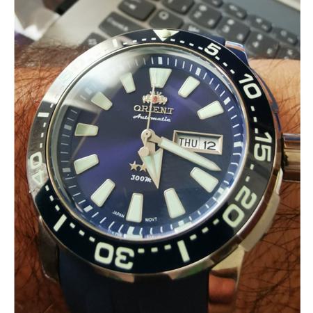 Imagem de Relógio Orient Automático Poseidon Troca Pulseiras F49TT001 D1GX