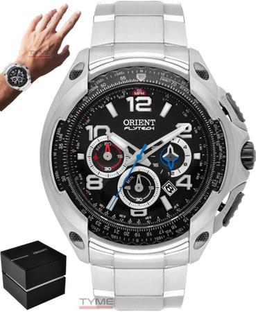 Rel gio Orient Flytech Cron grafo Tit nio MBTTC015 P2GX Rel gio