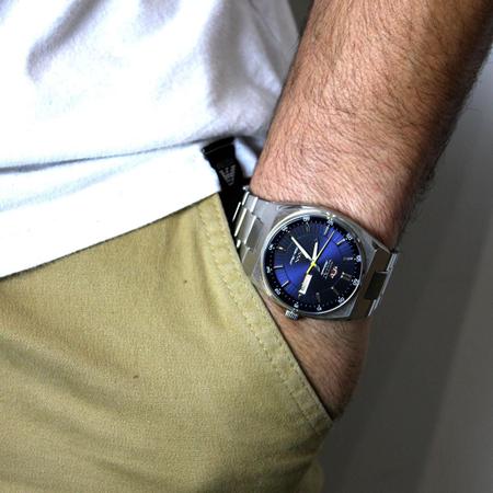 Imagem de Relógio Orient Masculino Automático Prata 469ss087f D1sx