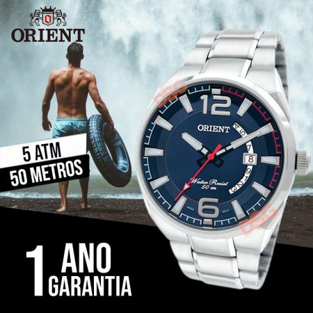 Promoção Relógio Masculino Orient Esportivo Prata Original