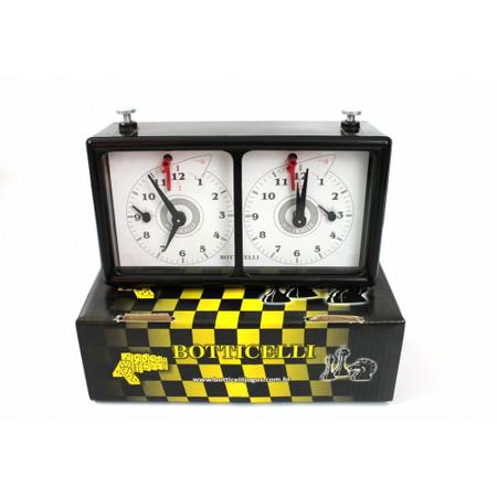 Relógio de Xadrez Analógico - Prof Ailton - material de xadrez