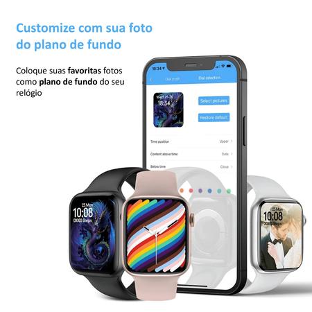 Relogio Smartwatch X9 Max Para Ios Android Preto - Mike - Smartwatch e  Acessórios - Magazine Luiza