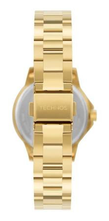 Imagem de Relógio Redondo Dourado Technos Feminino Boutique Pequeno Executiva 2035MTP/1X